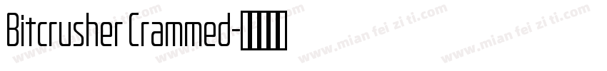 Bitcrusher Crammed字体转换